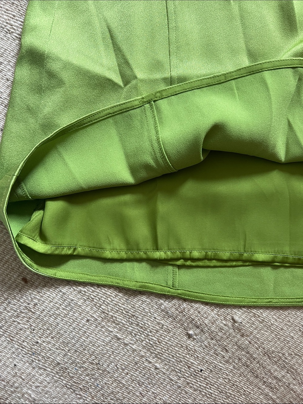 RARE La Ligne Periodot Alina Asymmetrical Satin Skirt - SAMPLE? - Picture 6 of 15